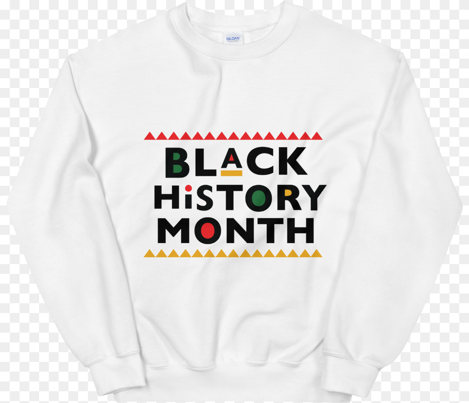 Black History Month Crew Sweatshirt, Clothing, Knitwear, Long Sleeve, Sleeve Free Png Download
