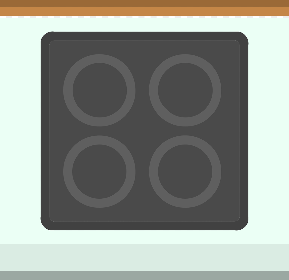 Black Hob Clipart, Cooktop, Indoors, Kitchen Png