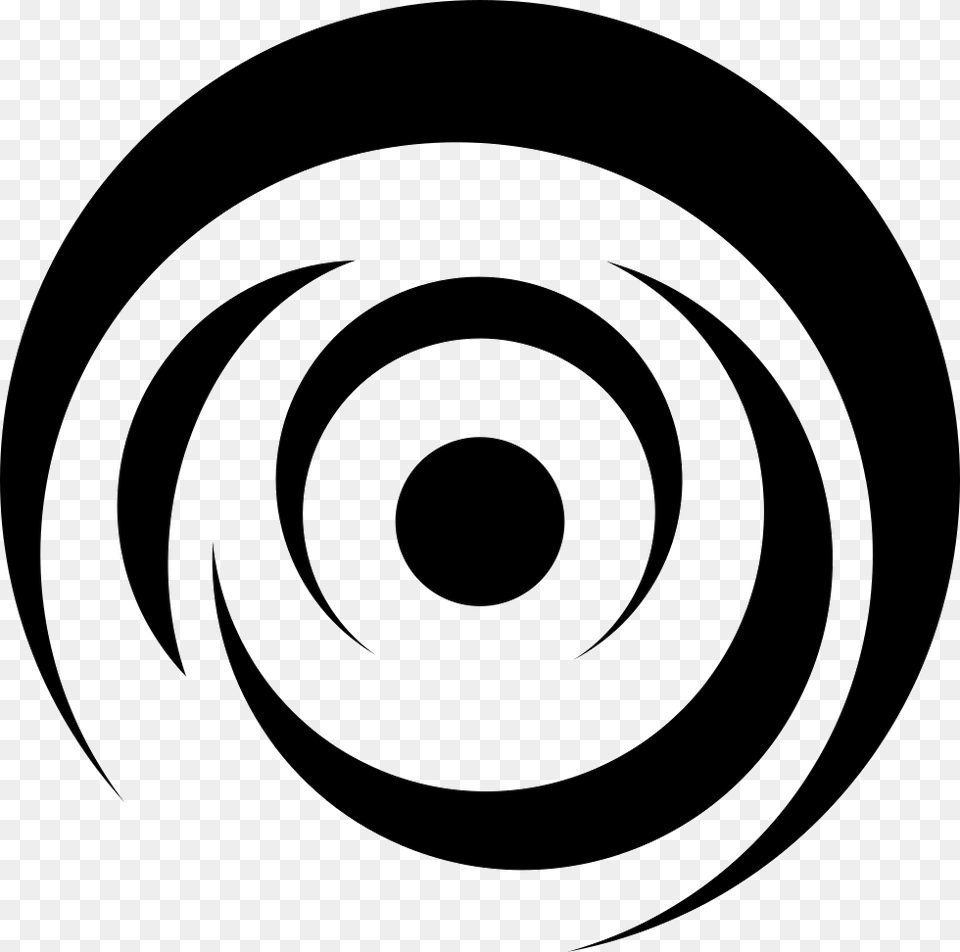 Black Hole Icon Coil, Spiral Free Png Download