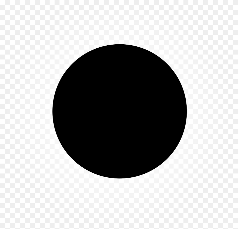 Black Hole Image Black Dot Svg, Disk Free Png Download