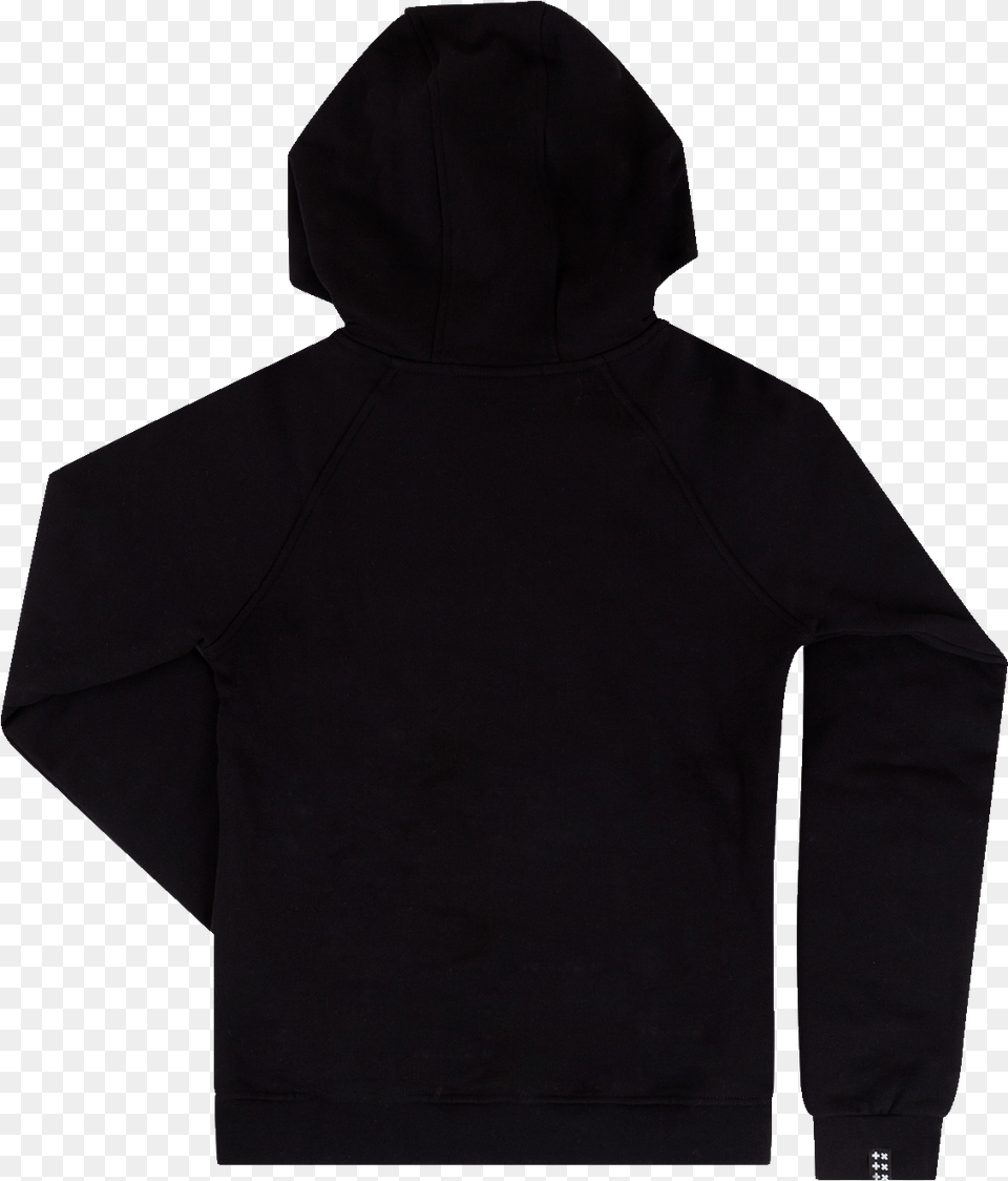 Black Hoodie, Clothing, Hood, Knitwear, Sweater Png Image