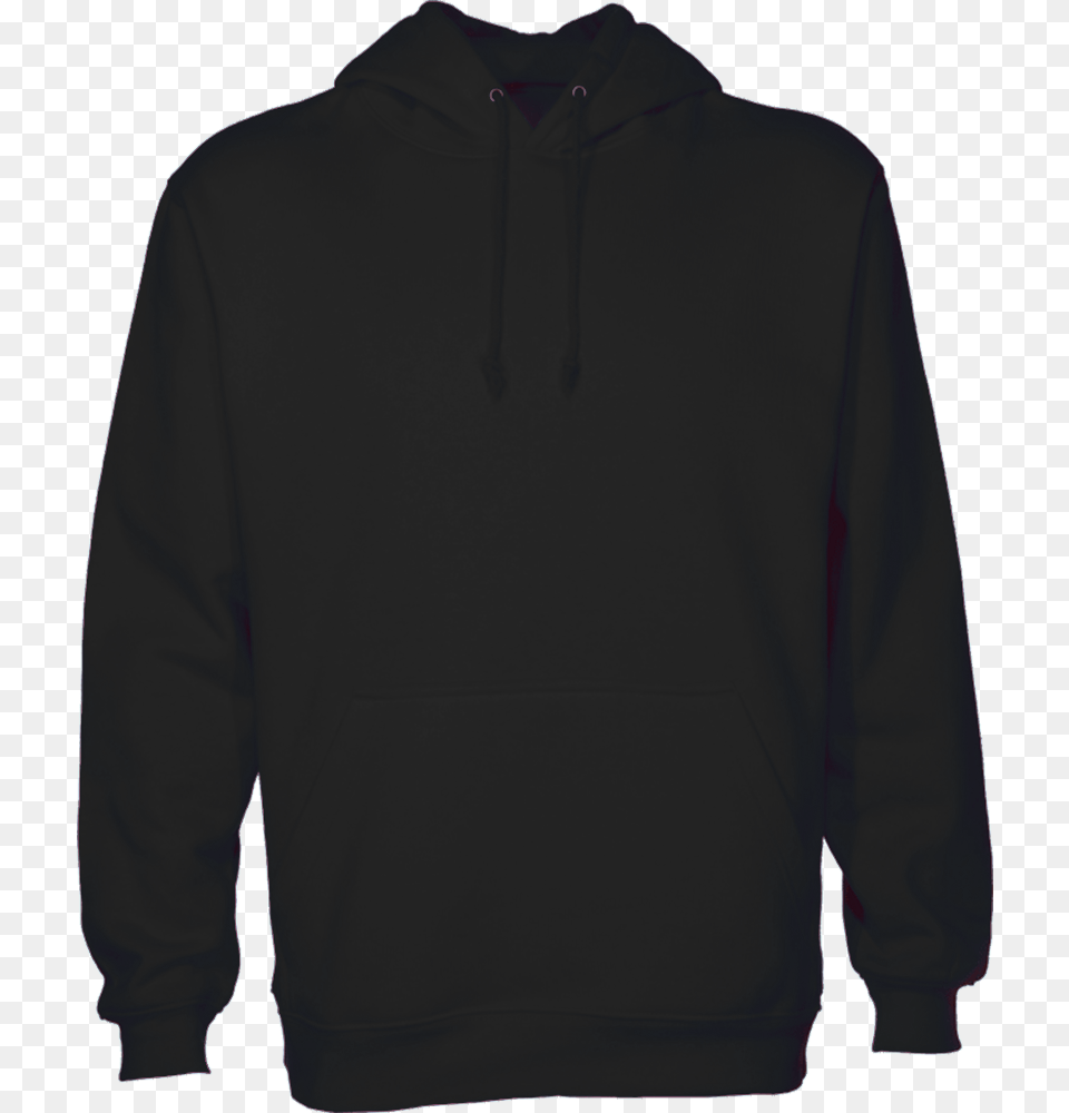 Black Hoodie Plain Black Hoodie Transparent, Clothing, Knitwear, Sweater, Sweatshirt Png Image