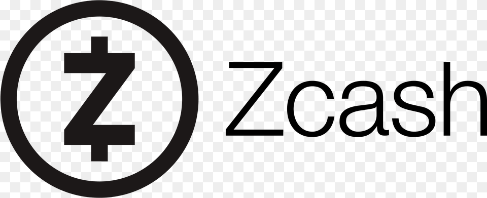 Black Horizontal Zcash Logo Circle, Text, Symbol, Number, First Aid Free Png