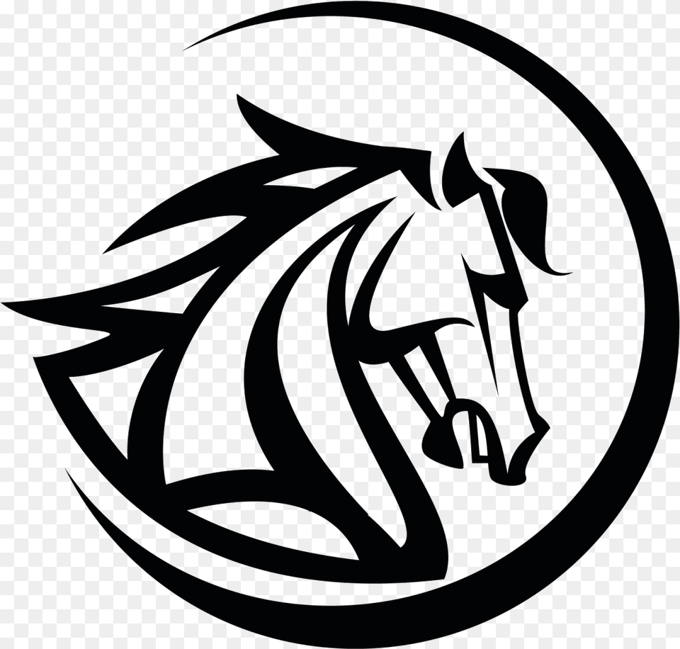 Black Horse Logo Brand Png Image