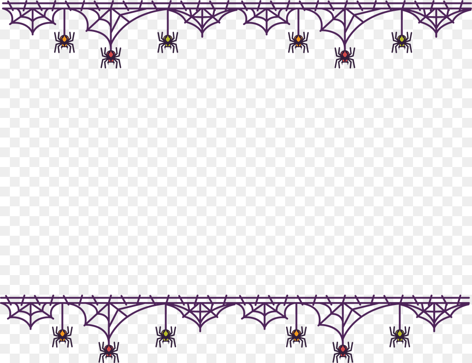 Black House Transprent Spider Web Border Clip Art, Arch, Architecture Free Png