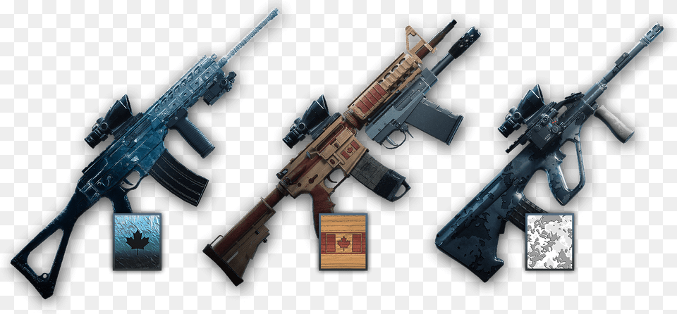 Black Ice Patches Weapons Skins Poze Rainbow Six Siege Buck, Firearm, Gun, Rifle, Weapon Free Png Download