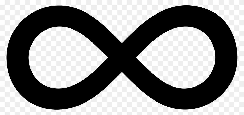 Black Infinity Symbol, Logo Png