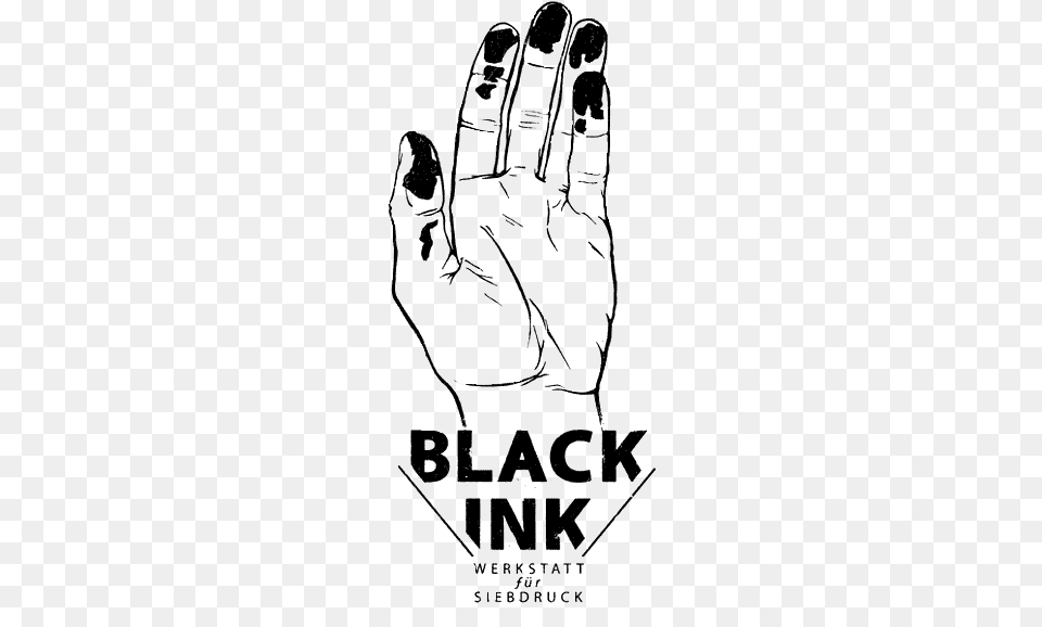 Black Ink Press Poster, Baseball, Baseball Glove, Clothing, Glove Png Image