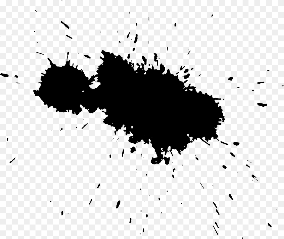 Black Ink Transparent Background, Silhouette, Stain, Animal, Bird Png