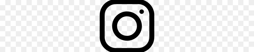 Black Instagram Logo Image, Gray Free Png