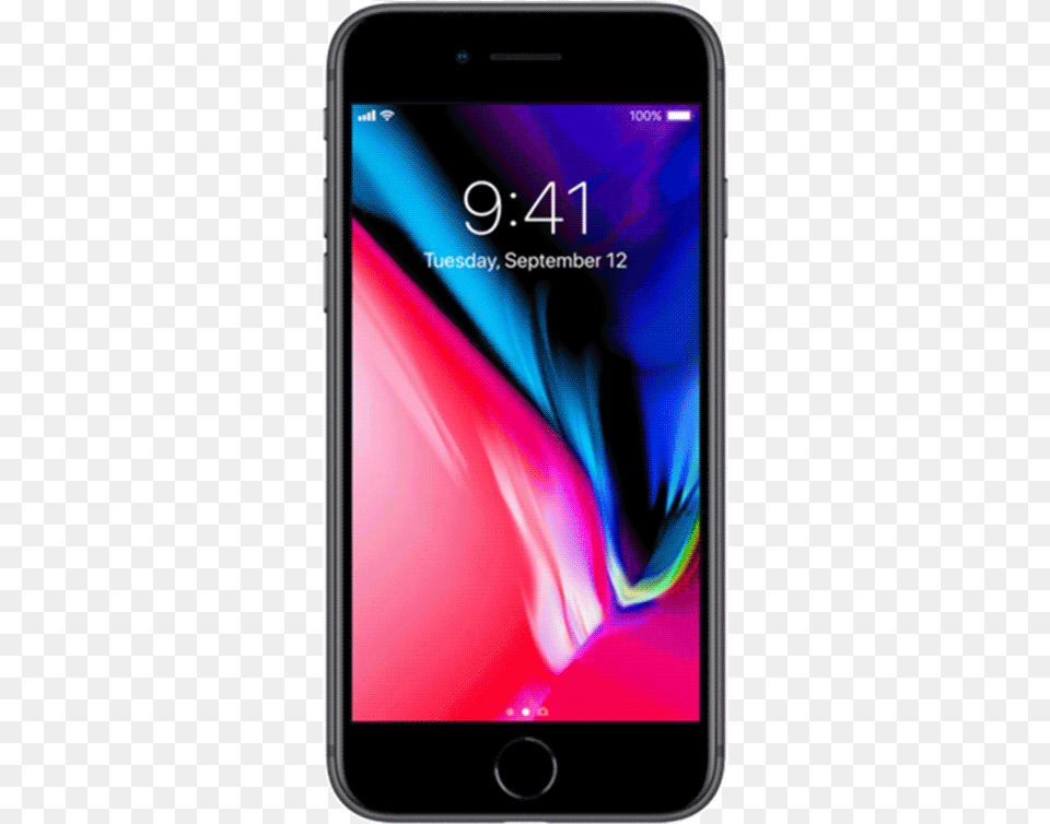 Black Iphone 8 Plus Front, Electronics, Mobile Phone, Phone Png Image