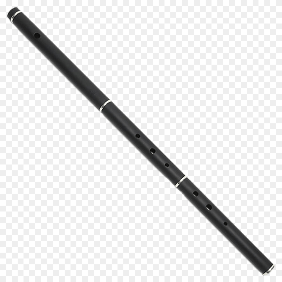 Black Irish Flute, Musical Instrument, Baton, Stick Png Image