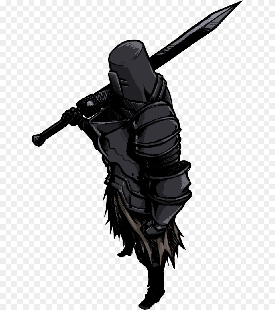 Black Iron Tarkus By Dedded Dark Souls Characters, Ninja, Person, Adult, Male Png