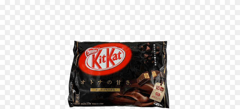 Black Japanese Kit Kat, Food, Sweets, Chocolate, Dessert Png Image