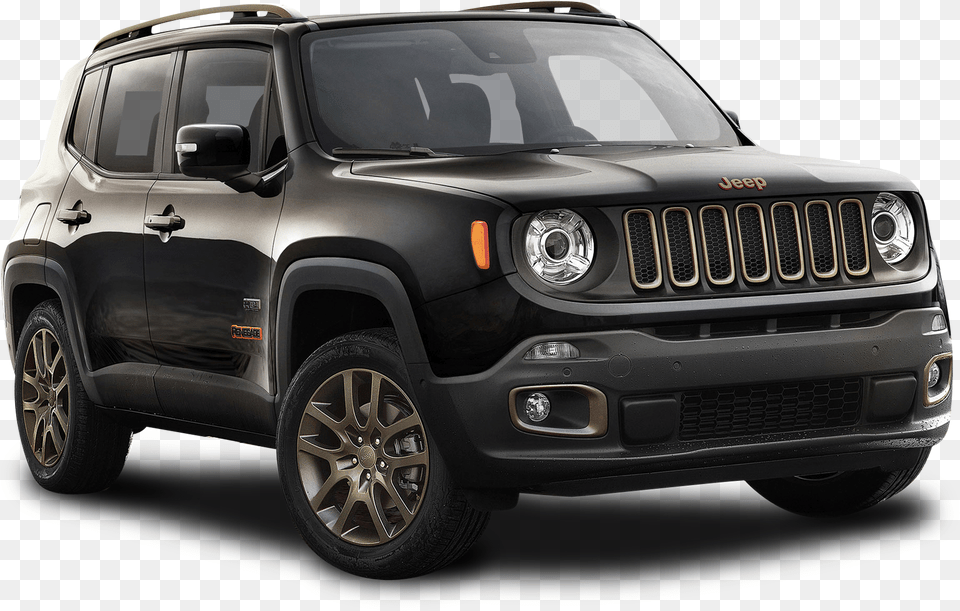 Black Jeep Renegade Car Image 2018 Gxl Prado Graphite, Vehicle, Transportation, Wheel, Machine Free Transparent Png