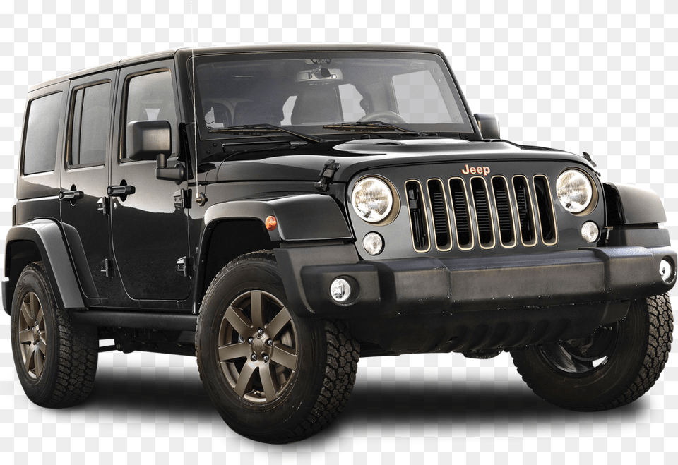 Black Jeep Wrangler Car Jeep, Transportation, Vehicle, Machine, Wheel Png Image