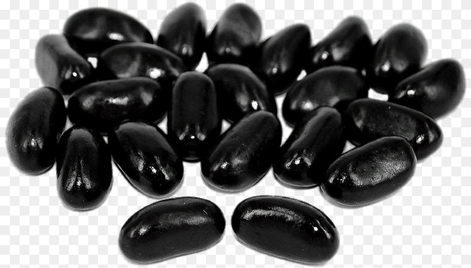 Black Jellybeans Black Jelly Beans Clipart, Pebble, Food, Produce, Fruit Png Image