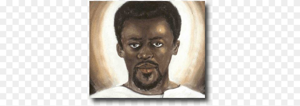 Black Jesus, Art, Face, Head, Painting Free Png