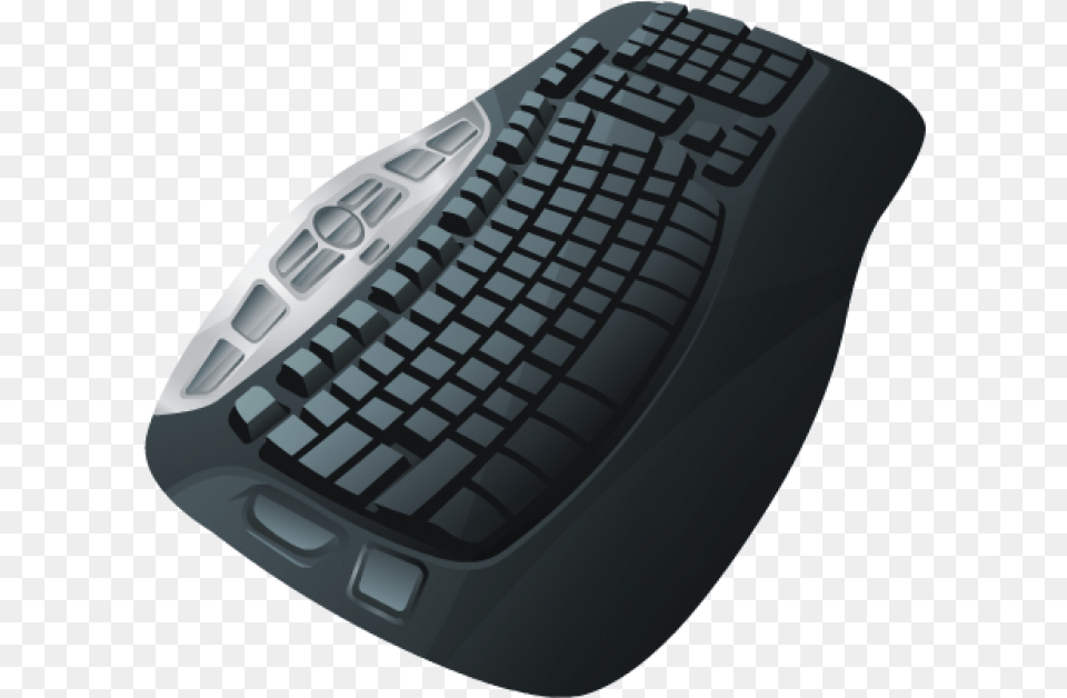 Black Keyboard Keyboard Clipart, Computer, Computer Hardware, Computer Keyboard, Electronics Png Image