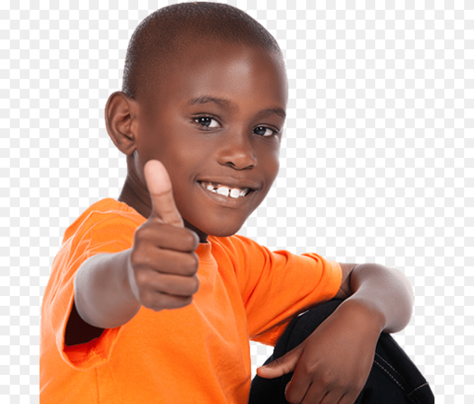 Black Kid Thumbs Up Black Kid, Body Part, Person, Hand, Finger Png