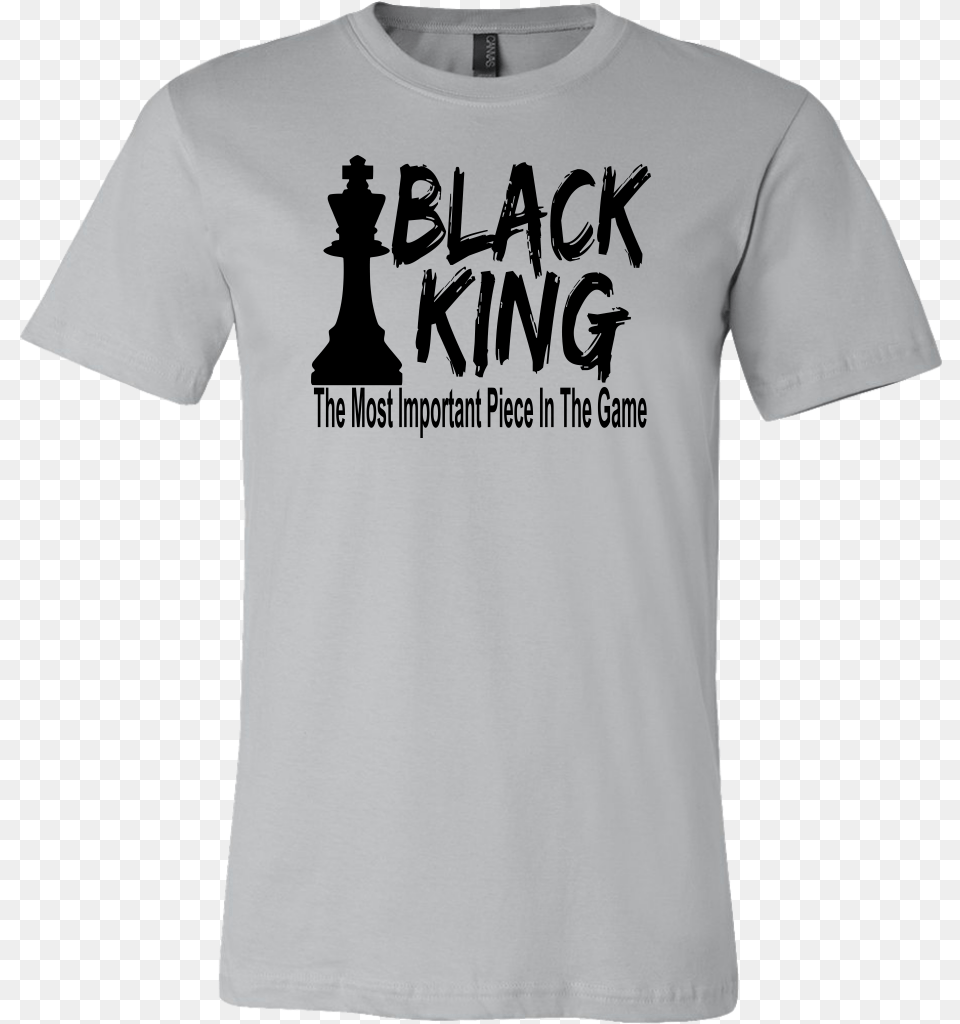 Black King Chess Piece Unisex T Shirts King Chess Piece Shirt, Clothing, T-shirt Free Transparent Png