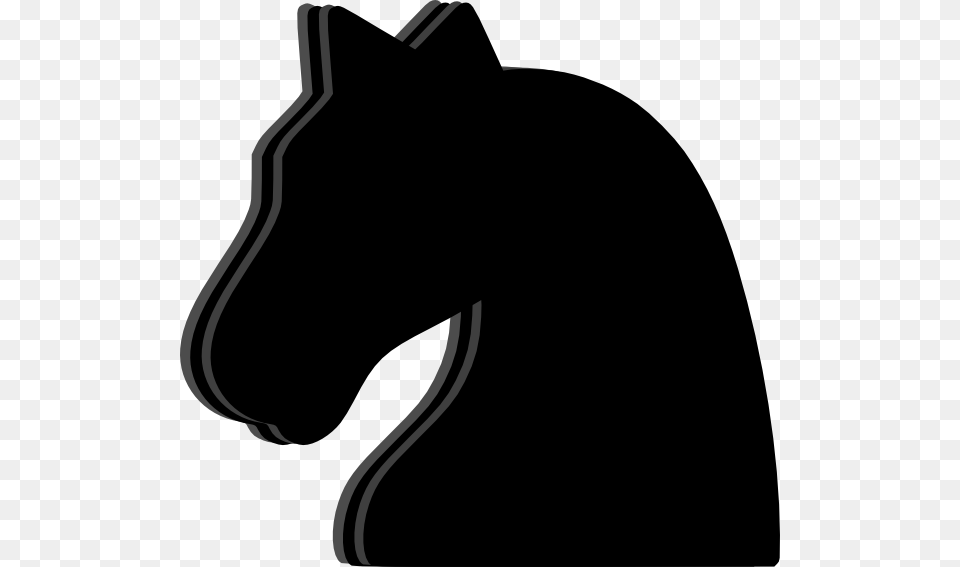 Black Knight Clip Art Black Chess Knight Art, Silhouette, Animal, Mammal, Horse Free Transparent Png