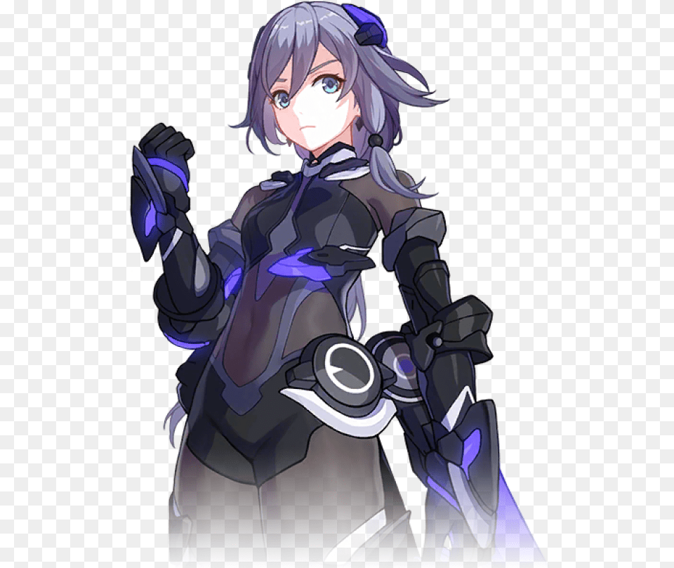 Black Knight Full Moon Cover Honkai Impact 3 Fu Hua, Publication, Book, Comics, Adult Png Image