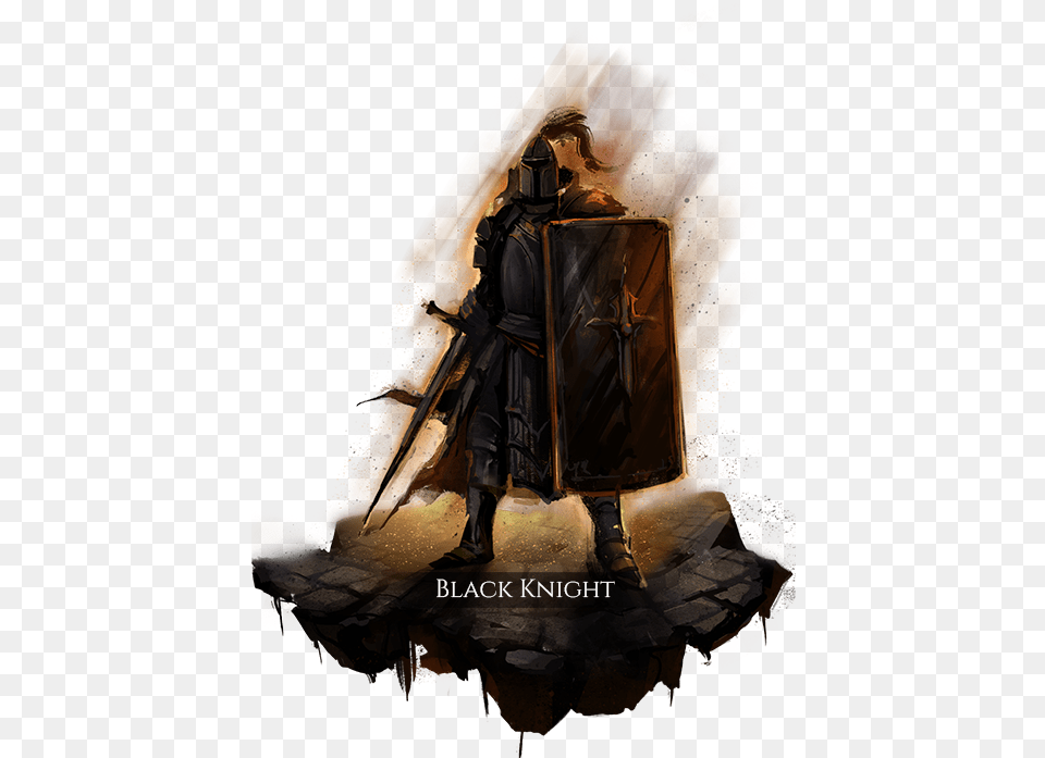 Black Knight Illustration, Adult, Male, Man, Person Png Image