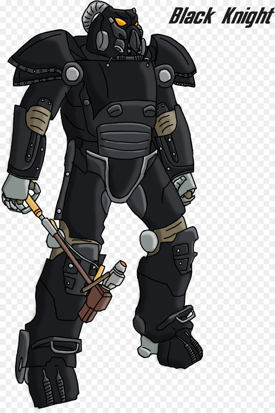 Black Knight Meme Fallout Oc, Armor, Adult, Male, Man Png