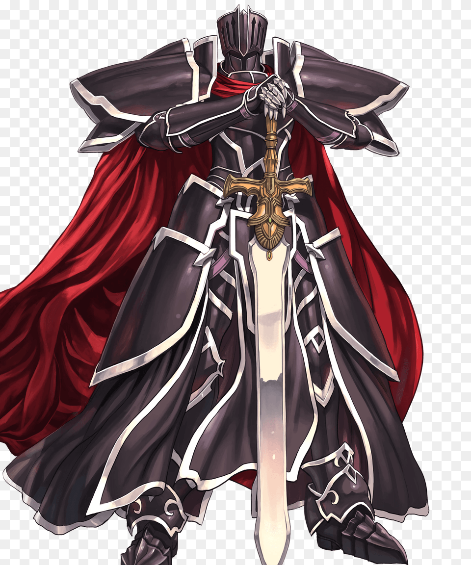 Black Knight Sinister General Face Black Knight Fire Emblem, Person, Fashion, Knife, Blade Free Png Download