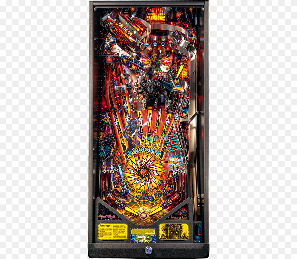 Black Knight Sword Of Rage Pinball, Arcade Game Machine, Game Png Image