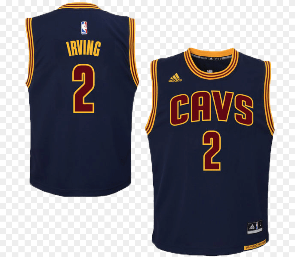 Black Kyrie Irving Jersey Youth Cavs Basketball Jersey, Clothing, Shirt, T-shirt Png Image