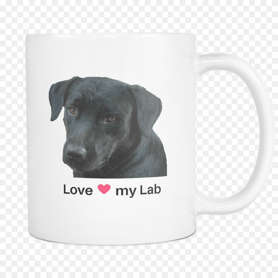 Black Lab Quotlove My Labquot Coffee Mug Plott Hound, Animal, Mammal, Dog, Cup Free Png