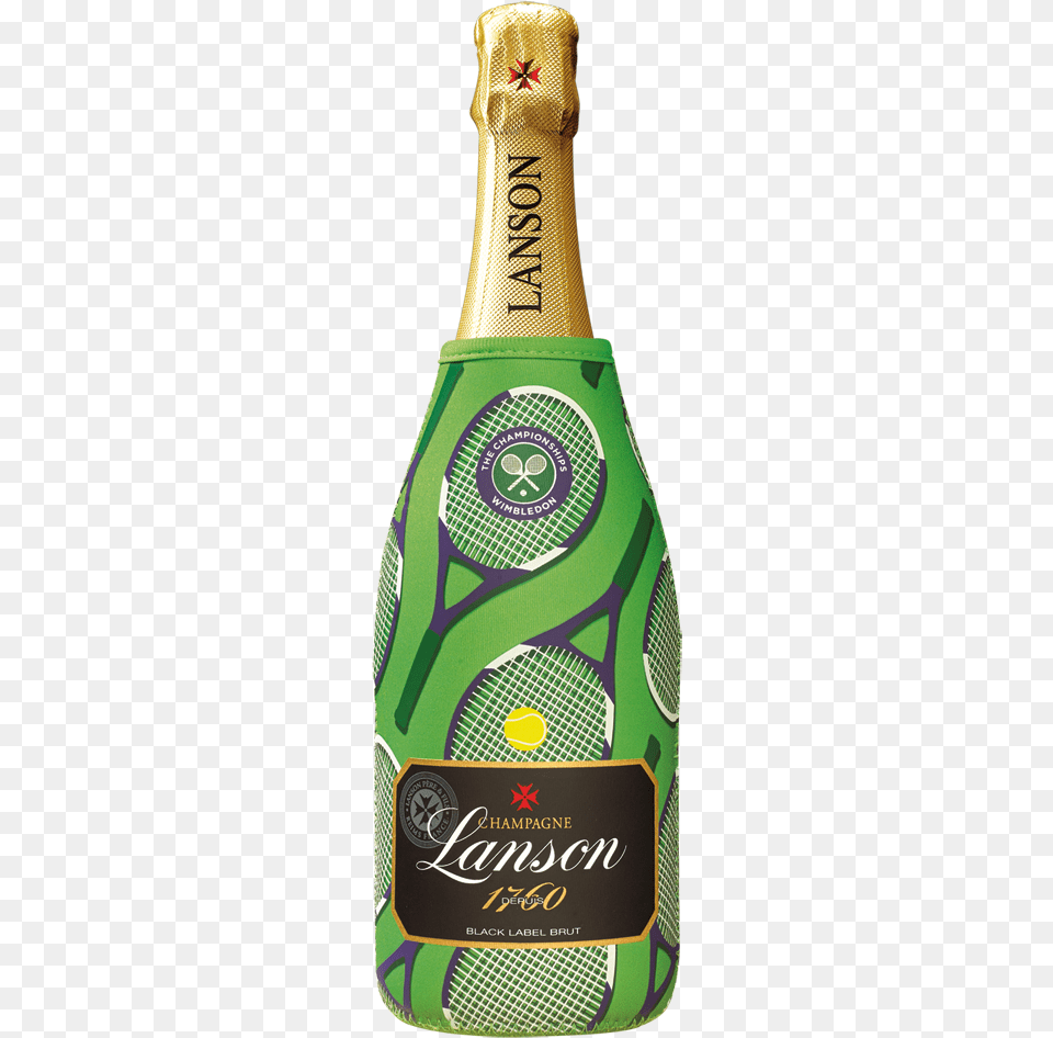 Black Label Brut Lanson Champagne Wimbledon, Alcohol, Beer, Beverage, Liquor Free Png Download