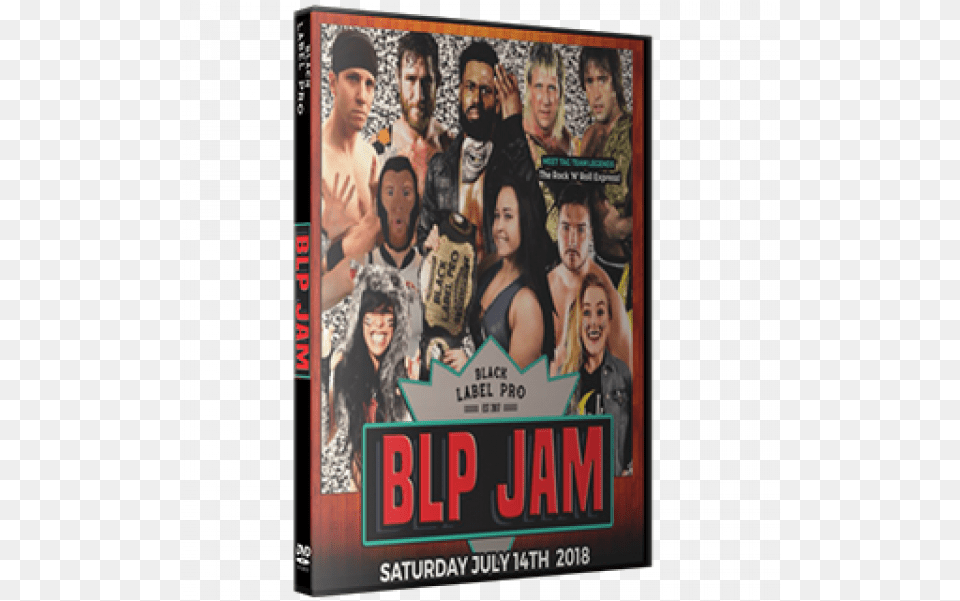 Black Label Pro Dvd July 14 2018 Blp Jam Crown Point In Action Film, Publication, Book, Advertisement, Adult Png Image