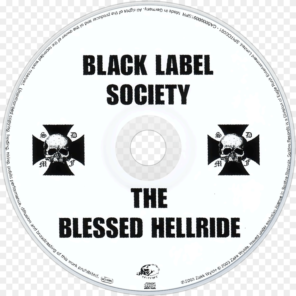 Black Label Society Music Fanart Fanarttv Cd, Disk, Dvd, Animal, Bird Png Image