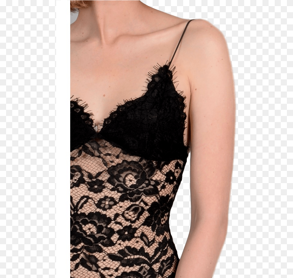 Black Lace Body Suit Body Negro En Encaje, Adult, Clothing, Dress, Female Free Transparent Png