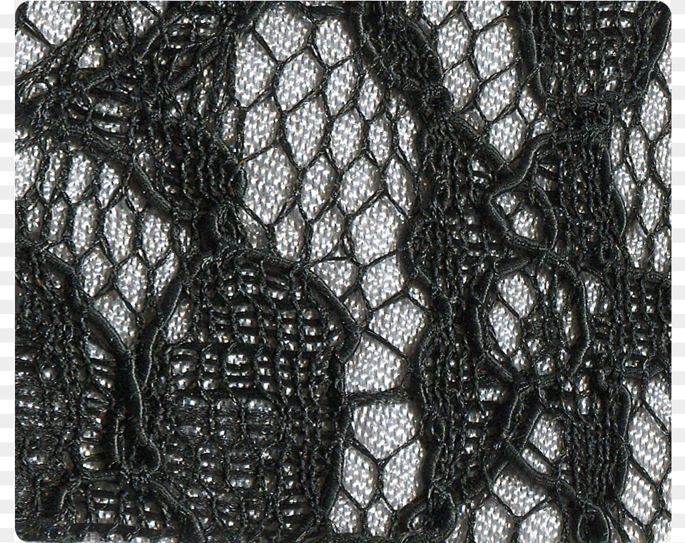 Black Lace Grey Satin Fabric Swatch Black Lace Fabric Swatch Png