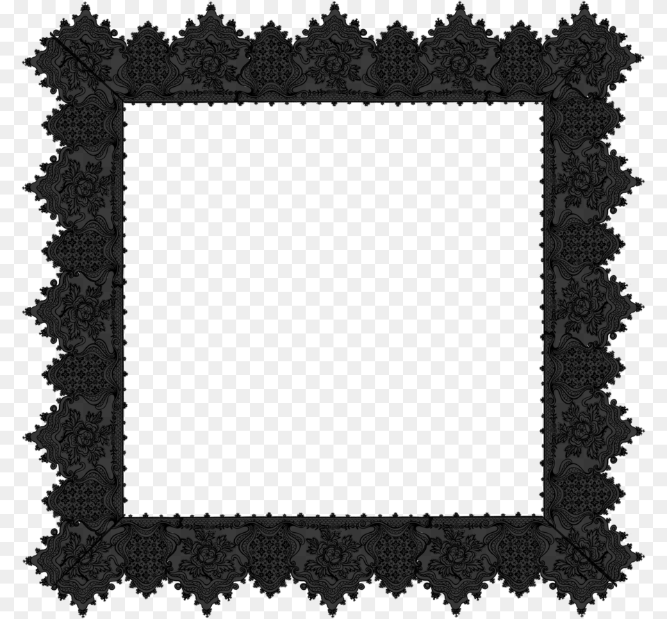 Black Lace Gray Free Transparent Png