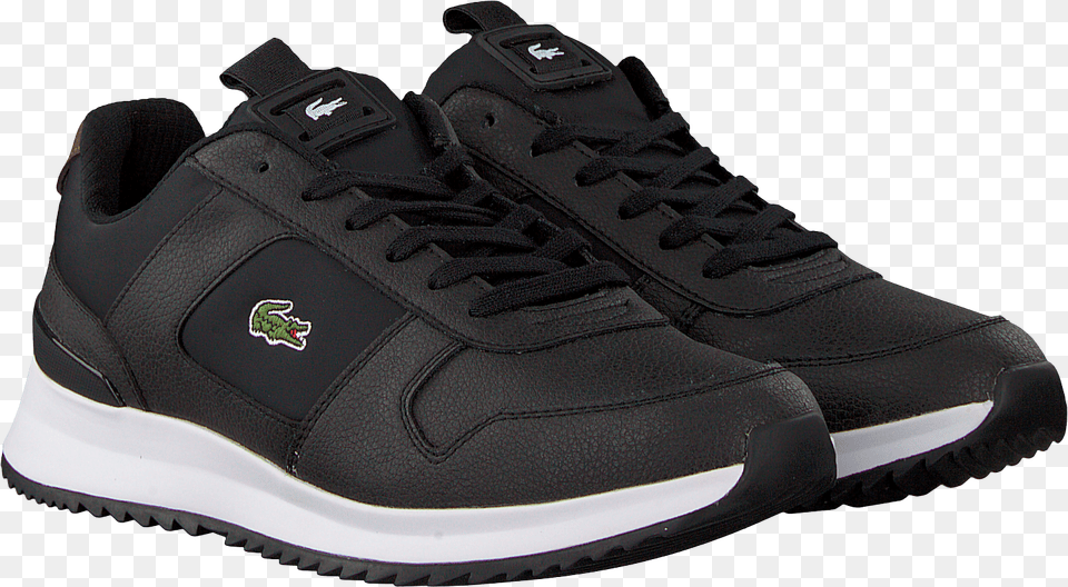 Black Lacoste Sneakers Joggeur Lacoste Sneakers, Clothing, Footwear, Shoe, Sneaker Png Image