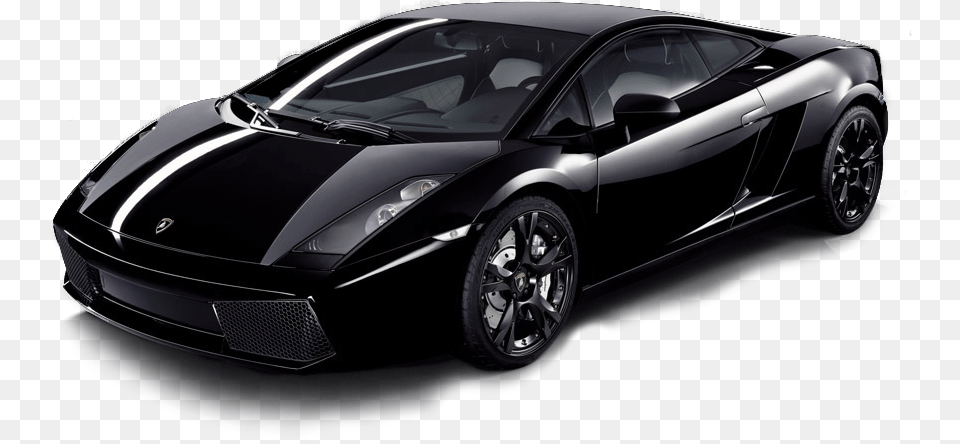 Black Lamborghini Image Lamborghini Gallardo, Car, Vehicle, Coupe, Transportation Free Png