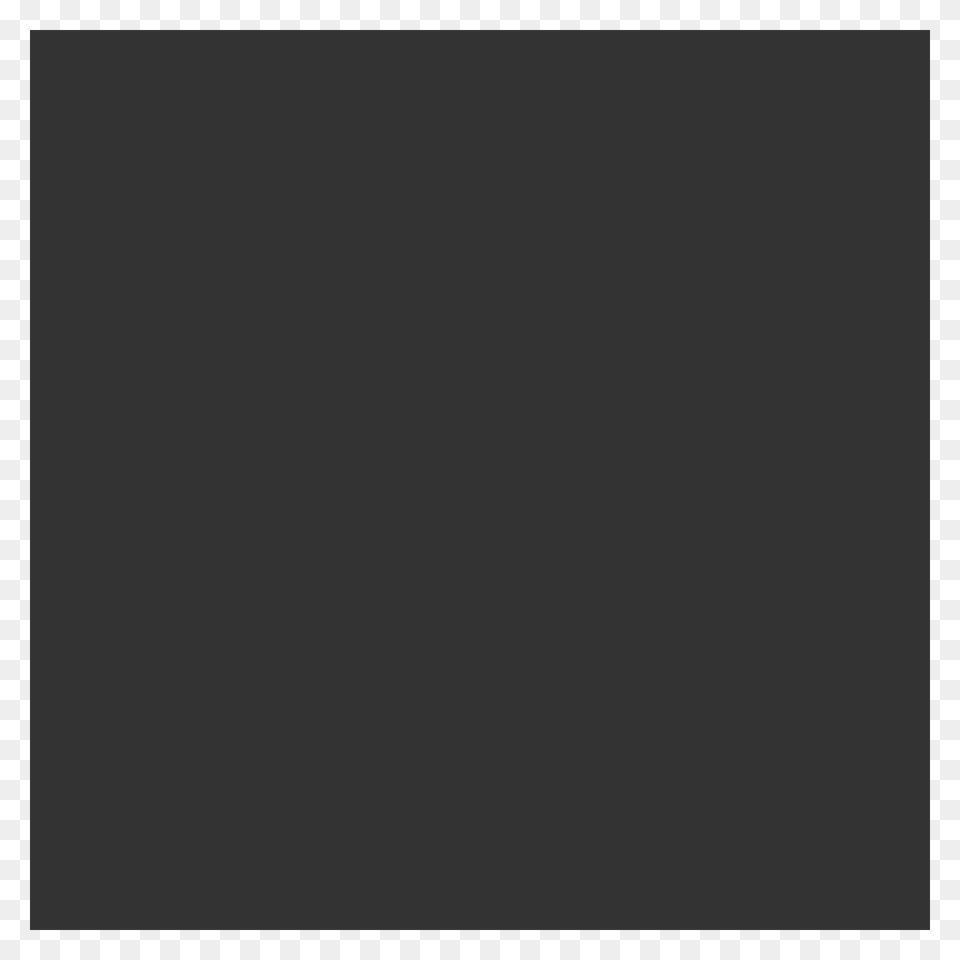 Black Large Square Emoji Clipart, Gray Png Image