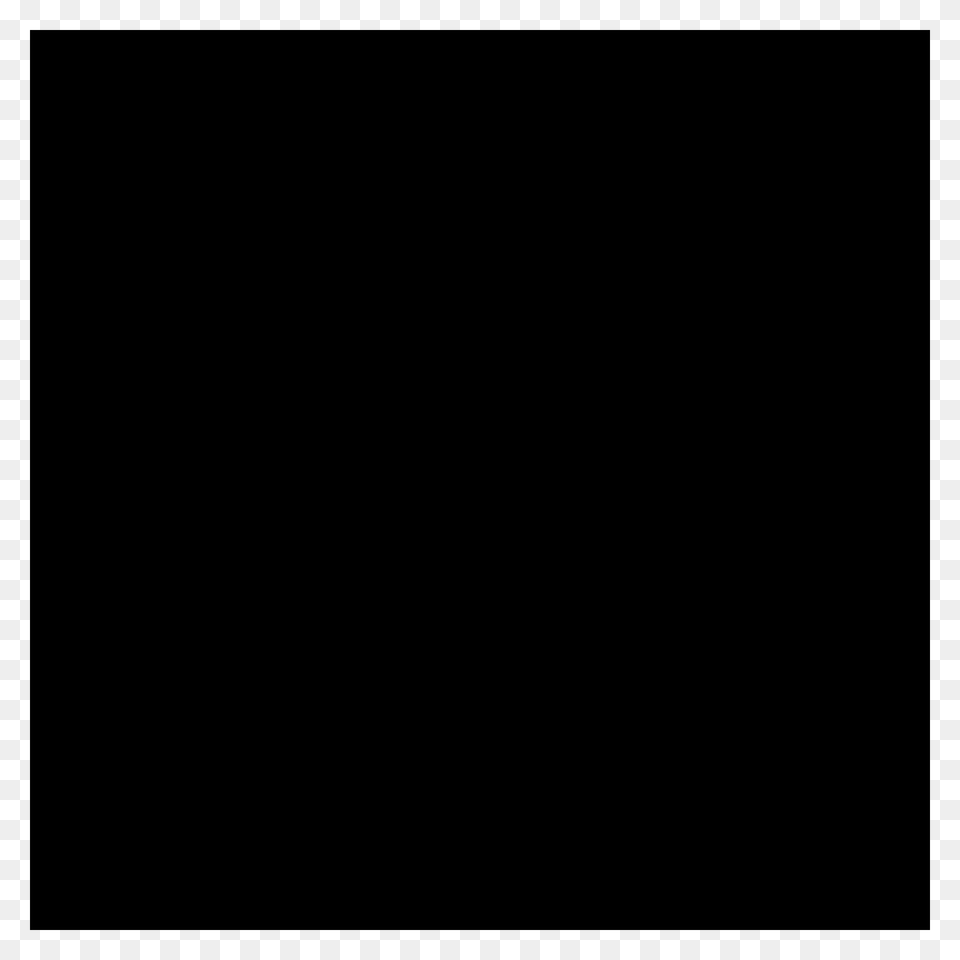 Black Large Square Emoji Clipart Png Image
