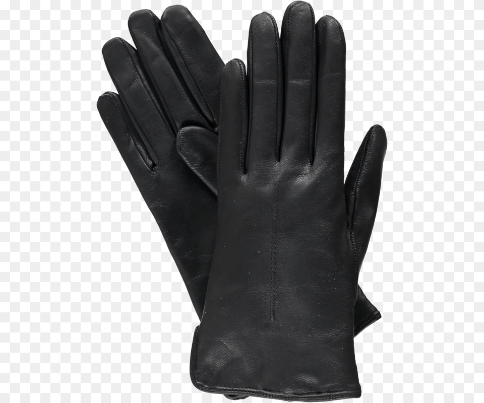 Black Leather Gloves Women Leather Gloves Front, Baseball, Baseball Glove, Clothing, Glove Free Png Download