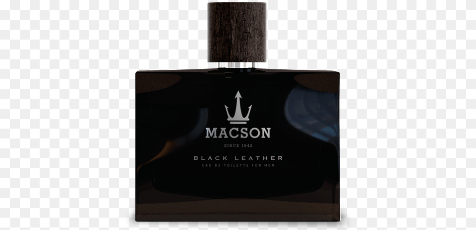 Black Leather Macson Magasalfa Perfume Fragancia Macson Colonia, Bottle, Cosmetics, Aftershave Png Image