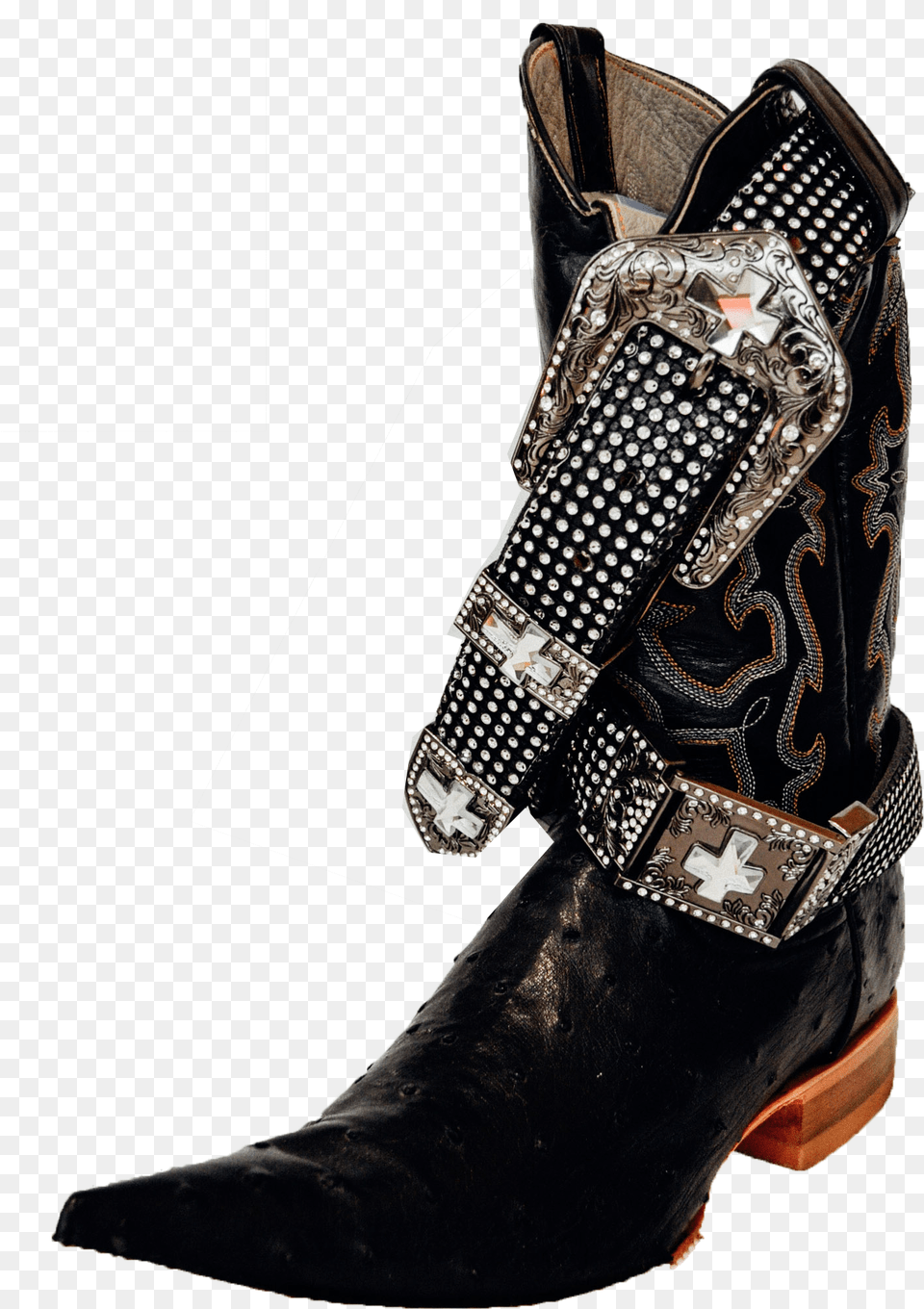 Black Leather On Tan Heels Bota Vaquera Para Hombre Perronas, Boot, Clothing, Footwear, Cowboy Boot Png