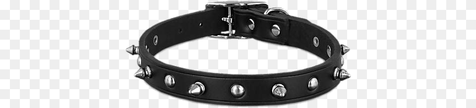 Black Leather Spike Dog Collar Bond Amp Co Black Leather Spike Dog Collar Large, Accessories, Electronics, Speaker Png Image