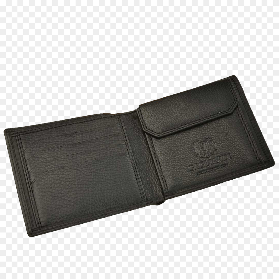 Black Leather Wallet With Coin Pouch, Accessories Png