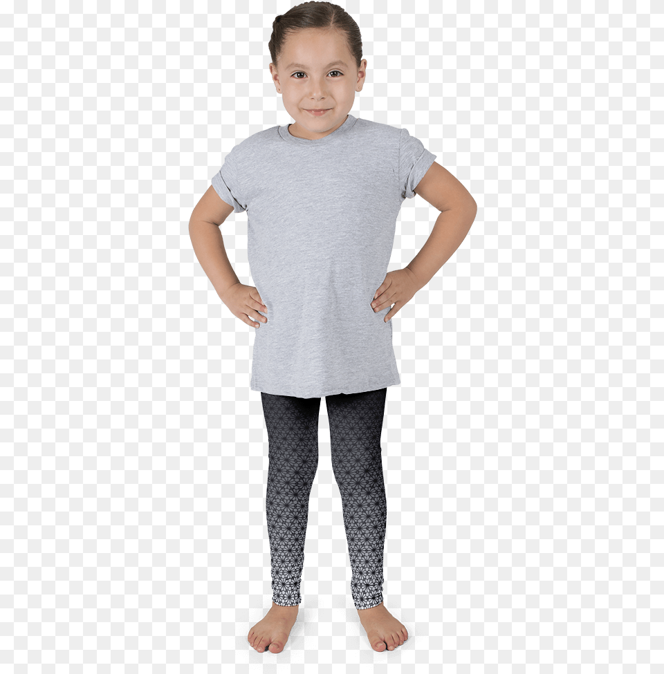 Black Leggings And T Shirt Kids, Clothing, T-shirt, Boy, Child Free Png