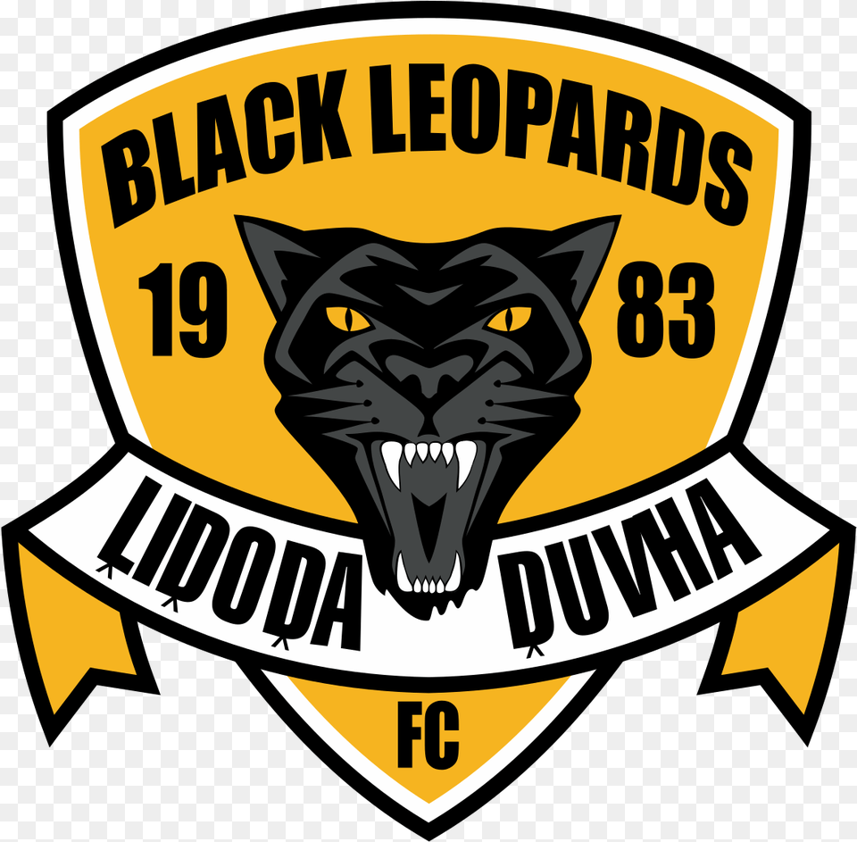 Black Leopards F Black Leopards Football Club, Badge, Logo, Symbol, Animal Png